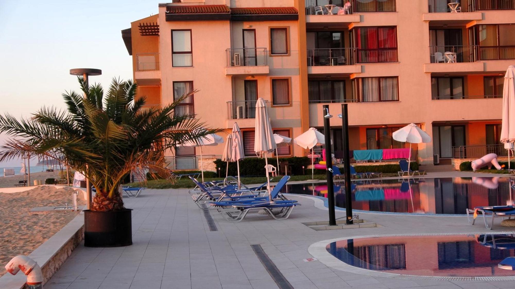 Seafront Apartment Im Obzor Beach Resort ภายนอก รูปภาพ